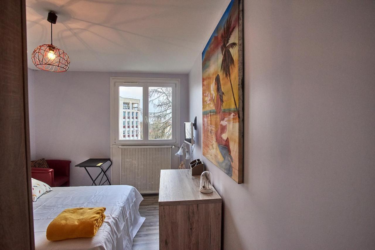 Chambres A Louer Dans Appartement Balcon - Wifi - Parking Gratuit Nevers Eksteriør billede
